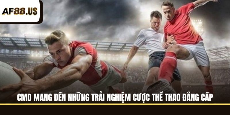 CMD mang đến những trải nghiệm cược thể thao đẳng cấp