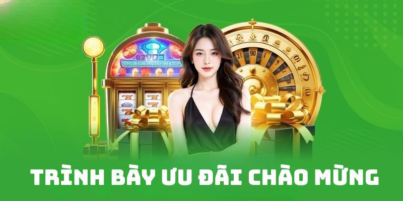 Trình bày ưu đãi chào mừng 